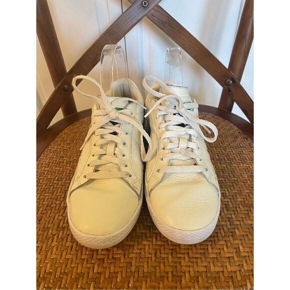 Puma Match leather white sneakers size 7.5 - Picture 3 of 10